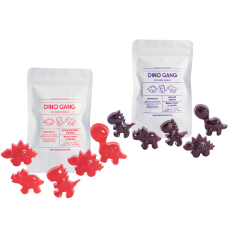 100mg THC Dino Gummies (500mg/5pc)