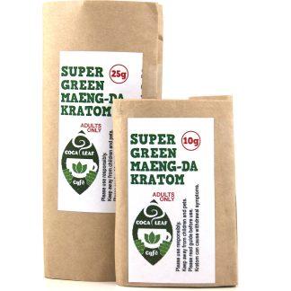 Super Green Maeng-Da Kratom (10g/25g)