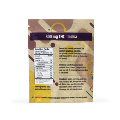 Twisted Extracts - (Indica) Salted THC Cara-Melts (30mg/10pc) - Image 2