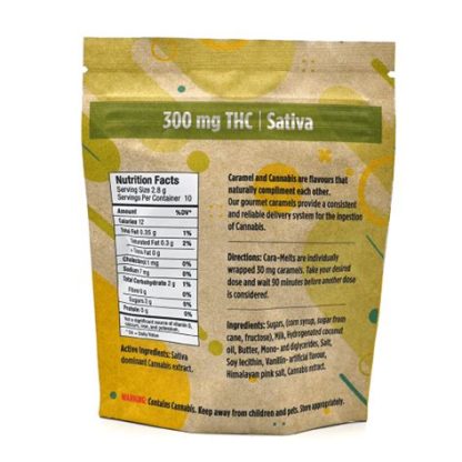 Twisted Extracts - (Sativa) Salted THC Cara-Melts (30mg/10pc) - Image 2