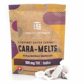 Twisted Extracts - (Indica) Salted THC Cara-Melts (30mg/10pc)
