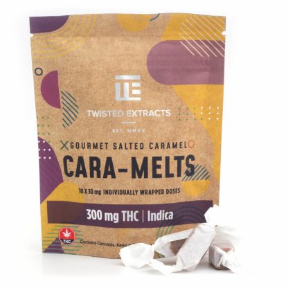 Twisted Extracts - (Indica) Salted THC Cara-Melts (30mg/10pc)