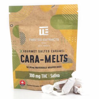 Twisted Extracts - (Sativa) Salted THC Cara-Melts (30mg/10pc)